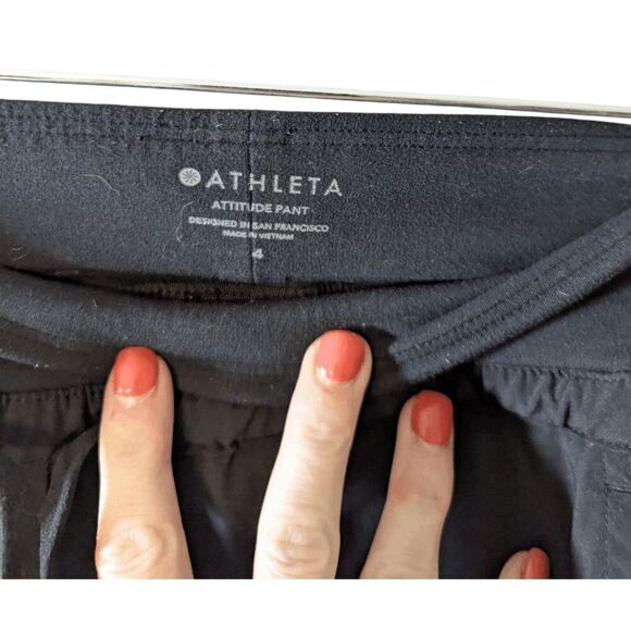 ATHLETA Attitude Pant In Black Size 4 - Picture 6 of 6